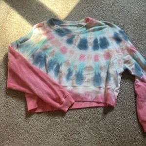 American eagle tie dye sweatshirt